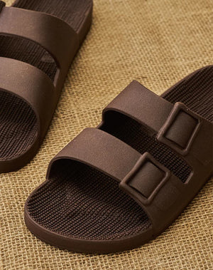 Linus Sandals Coffee - Brown (Vegan)