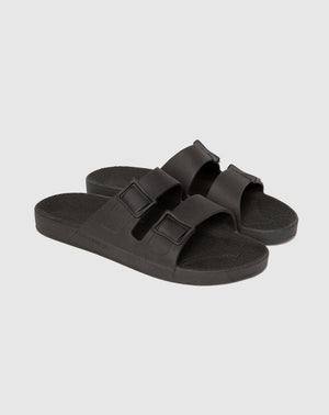 Linus Sandals - Black (Vegan)