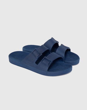 Linus Sandals - Navy Blue (Vegan)