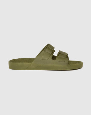 Linus Sandals - Dark Green (Vegan)