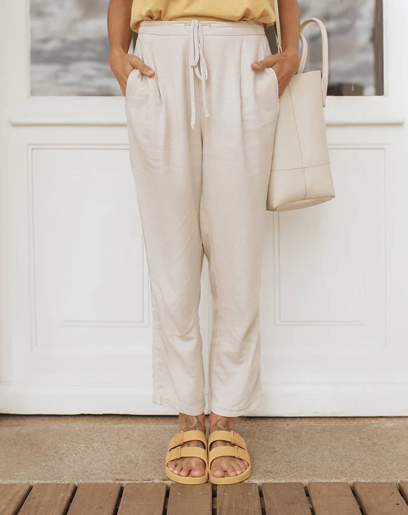 Linus Sandals - Mustard (Vegan)